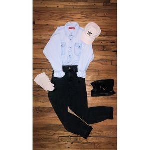 Wrangler Denim Button Down